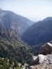 far above the Samaria Gorge