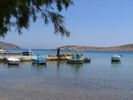view on a small harbor on Leros