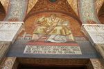 Part of the paintings above the entrance door of the Dionysios church in Zakynthos town