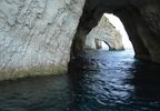 The azureblue coast of Zakynthos
