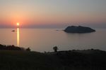 sunset near Anaxos