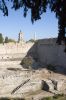 Rhodos "Oude Stad" Kerk en Minaret vanaf de stadswal gezien