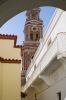 Binnenplaats van het klooster op Symi