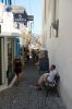 Straatje in Santorini